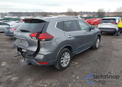 2019 Nissan Rogue Sv из США, поврежденный, VIN KNMAT2MV0KP544506